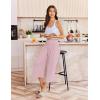 imageEkouaer Womens Pajama Pants Wide Leg Capri Yoga Pants Lounge Comfy Sleep Pj Bottoms with PocketsPink