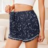 imageEkouaer Pajama Shorts For Women Soft Sleep Shorts Casual Lounge Pants Comfy Pj Pants with PocketsNavy Star