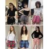 imageEkouaer Womens Pajama Shorts Soft Comfy Sleep Shorts Casual Elastic Waist Pj Short with PocketsBlue Plaid