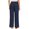 imageEkouaer Pajama Pants for Women Soft Comfy Pajama Bottoms Casual Stretch Wide Leg Pants with PocketsNavy