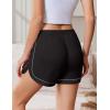 imageEkouaer Pajama Shorts Women Soft Sleep Shorts Casual Lounge Shorts Cute High Waist Pajama Bottom Comfy Split Side Pj BottomBlack