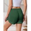 imageEkouaer Pajama Shorts Women Soft Sleep Shorts Casual Lounge Shorts Cute High Waist Pajama Bottom Comfy Split Side Pj BottomGreen