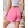 imageEkouaer Pajama Shorts Women Soft Sleep Shorts Casual Lounge Shorts Cute High Waist Pajama Bottom Comfy Split Side Pj BottomPink