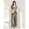 imageEkouaer Womens Pajama Sets Short Sleeve Top and Pants 2 Piece Pjs Soft Sleepwear Comfy Lounge Set SXXLLeopard