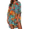 Green Tropical Print