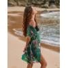 imageEkouaer Womens Chiffon Sheer Cardigan Cover UpsPrint5