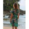 imageEkouaer Womens Chiffon Sheer Cardigan Cover UpsPrint5