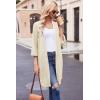 imageEkouaer Robes for Women Waffle Knit Bathrobe Soft Lightweight Knee Length Loungewear SXXLApricot