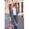 imageEkouaer Robes for Women Waffle Knit Bathrobe Soft Lightweight Knee Length Loungewear SXXLDark Grey
