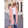 imageEkouaer Robes for Women Waffle Knit Bathrobe Soft Lightweight Knee Length Loungewear SXXLLight Pink