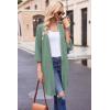 imageEkouaer Robes for Women Waffle Knit Bathrobe Soft Lightweight Knee Length Loungewear SXXLMint Green