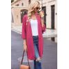 imageEkouaer Robes for Women Waffle Knit Bathrobe Soft Lightweight Knee Length Loungewear SXXLRose