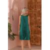 imageEkouaer Womens Satin Silk Nightgown V Neck Nightie Tank Sleepshirt Sleeveless Summer Dress Comfy LoungewearBlue Green