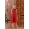 imageEkouaer Womens Satin Silk Nightgown V Neck Nightie Tank Sleepshirt Sleeveless Summer Dress Comfy LoungewearRed