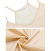 imageEkouaer Satin Pajamas Women Lace Sleepwear Lingerie Cami Shorts Set Nightwear XSXXLChampagne
