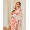 imageEkouaer 2 Pack Womens Pajama Sets Short Sleeve Tops Jogger Pants Lounge Sets Soft Loungewear Printed Pj with PocketsPink Leopardnavy Dots