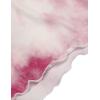 imageEkouaer Tie Dye Pajamas Set Womens Loungewear Sleepwear 2 Piece PJ SetsTie Dye Fuchsia