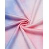 imageEkouaer Tie Dye Pajamas Set Womens Loungewear Sleepwear 2 Piece PJ SetsTie Dye Pink Blue