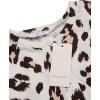 imageEkouaer Tie Dye Pajamas Set Womens Loungewear Sleepwear 2 Piece PJ SetsWhite Brown Leopard