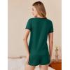 imageEkouaer Women Pajama Set Casual Short SetGreen
