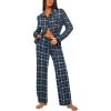 Blue and Black Plaid