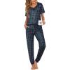 Blue Purple Plaid