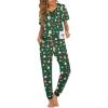 Green Christmas-santa