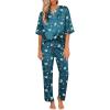 Floral Blue/Green