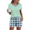 Green and Blue Plaid