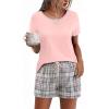Pink and Grey Plaid