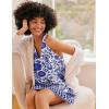 imageEkouaer Nightgown for Women Sleeveless Sleepwear Lightweight Racerback Sleep Shirt Pleated V Neck Night Dress Short ChemiseFlower Print