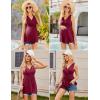 imageEkouaer Womens Maternity Nursing Top for Pregnancy and Postpartum Easy Breastfeeding Tank Tee Shirts2 Pack Black  Wine Red
