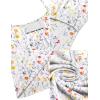 imageEkouaer Womens Nursing Nightgown Maternity Dress Breastfeeding Gown Full Slips SleepwearGreen White Floral