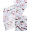imageEkouaer Womens Nursing Nightgown Maternity Dress Breastfeeding Gown Full Slips SleepwearLight Blue Foral