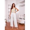 imageEkouaer Womens Pajama Sets Soft Lingerie Sleepwear 2 Piece Cami Shorts Set V Neck Pj Lace NightwearBeige