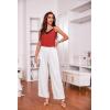 imageEkouaer Womens Pajama Sets Soft Lingerie Sleepwear 2 Piece Cami Shorts Set V Neck Pj Lace NightwearRed