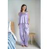 imageEkouaer Womens Satin Pajamas Set Back Split Top and Long Pant Silk Pj Set Tank Sleepwear SXXLLilac