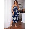 imageEkouaer Womens Sleeveless Long Nightgown Full Slip Soft Nightshirt Sleep Dress Chemise Sleepwear Lounge DressesBlue Floral