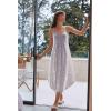 imageEkouaer Womens Sleeveless Long Nightgown Full Slip Soft Nightshirt Sleep Dress Chemise Sleepwear Lounge DressesGrey Star