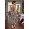 imageEkouaer Womens Sleeveless Long Nightgown Full Slip Soft Nightshirt Sleep Dress Chemise Sleepwear Lounge DressesLeopard Print