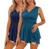 2 Pack -Sapphire Blue / Navy Blue