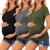 3pcs- Black + Dary Grey + Army Green