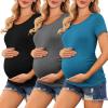 3pcs- Black + Flecking Grey + Teal