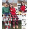 imageEkouaer Boys Pajama Pants Long Sleep Pants Soft Elastic Waist Pajama Bottoms Plaid Lounge Pants with 2 Pockets 414 YearsPattern 611