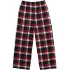 imageEkouaer Girls Soft Pajamas Pants Cute Print Pattern PJ Bottoms Comfortable Lounge Long Pants with 2 Pockets3 PackblackBlueRed Plaid