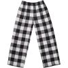 imageEkouaer Girls Soft Pajamas Pants Cute Print Pattern PJ Bottoms Comfortable Lounge Long Pants with 2 Pockets3 PackwhiteRedGreen Plaid