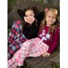 imageEkouaer Girls Soft Pajamas Pants Cute Print Pattern PJ Bottoms Comfortable Lounge Long Pants with 2 PocketsLove Grid