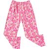imageEkouaer Girls Soft Pajamas Pants Cute Print Pattern PJ Bottoms Comfortable Lounge Long Pants with 2 PocketsPattern 2