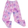 imageEkouaer Girls Soft Pajamas Pants Cute Print Pattern PJ Bottoms Comfortable Lounge Long Pants with 2 PocketsPattern 8