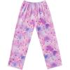 imageEkouaer Girls Soft Pajamas Pants Cute Print Pattern PJ Bottoms Comfortable Lounge Long Pants with 2 PocketsUnicorn